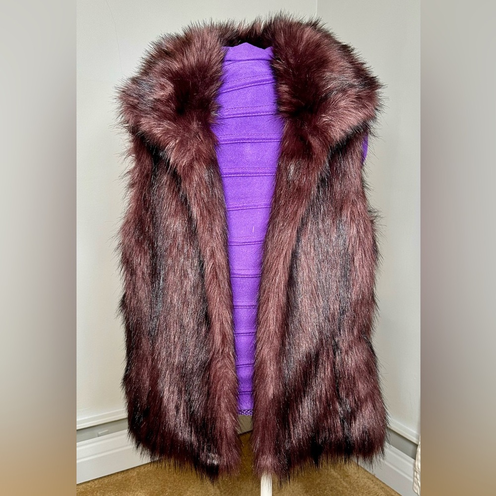 Calvin Klein Faux Fur Vest